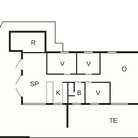 6 Person In Saltum-by Traum Dom wakacyjny *