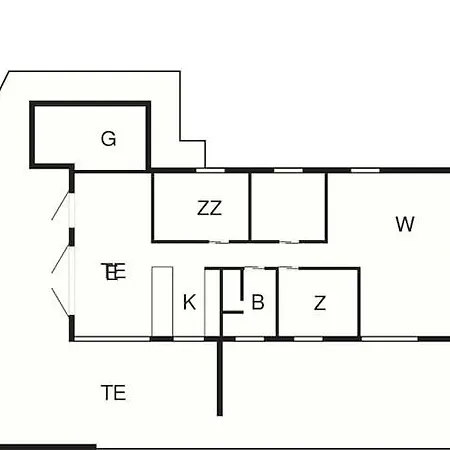 Feriehus 6 Person In Saltum-by Traum Saltum